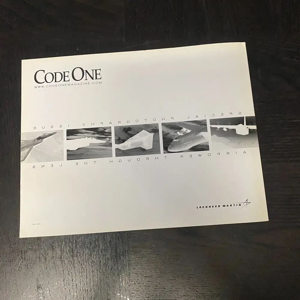 Code One Magazine Lockheed Martin Airpower Photography Issue 1st Quarter 2005